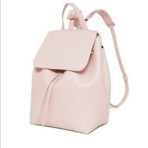 Mansur Gavriel | Rosa saffiano leather backpack